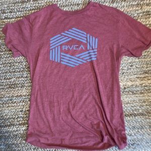RVCA shirt maroon